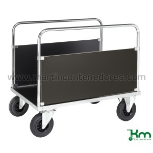 Galvanized platform trolley...