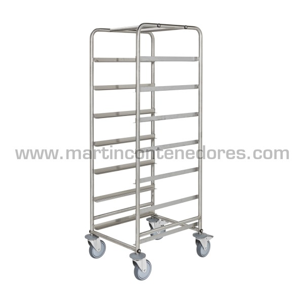 Carro porta cajas Norma Europa 560x500x1565 mm