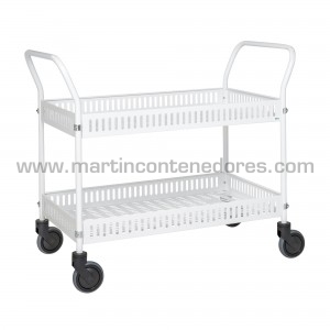 Service trolley white with...