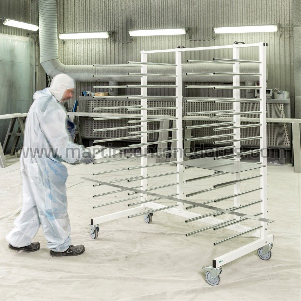 Drying trolley 1520x860x1960 mm