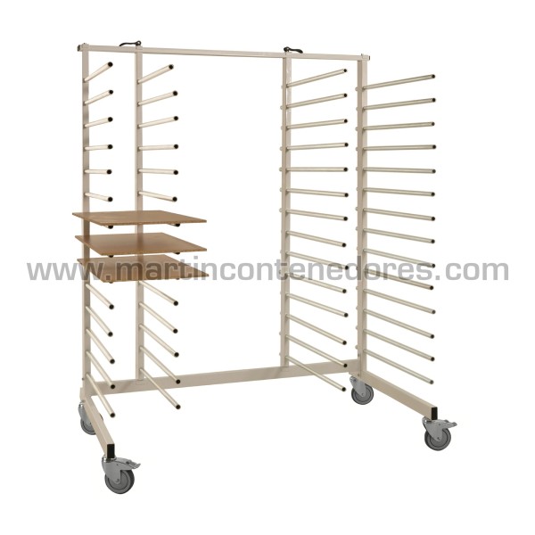 Drying trolley 1520x860x1960 mm