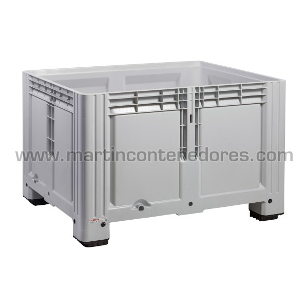 Contenedor plástico 1200x1000x780/610 mm 4 pies