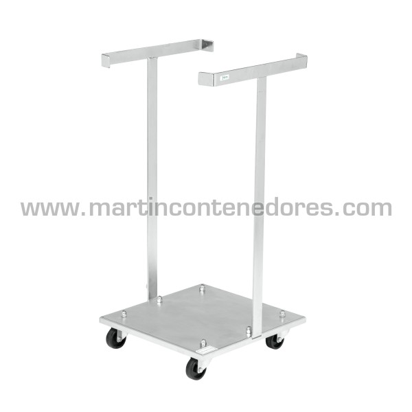 Carro para bolsas de recogida ESD 450x380x900 mm