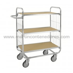 Trolley with 3 adjustable...