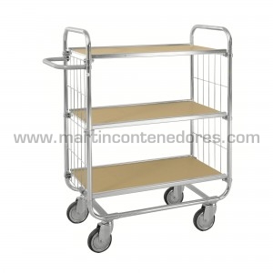 Trolley with 3 adjustable...