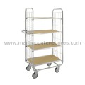 Trolley with 4 adjustable shelves ESD 945x470x1590 mm