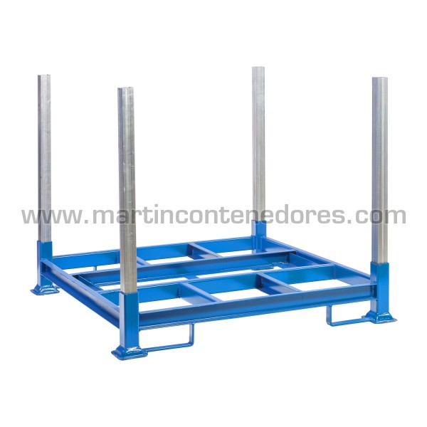 Manurack 1170x1170x1030 mm con 4 puntales galvanizados