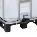 Conteneur IBC 300 litres palette plastique ADR