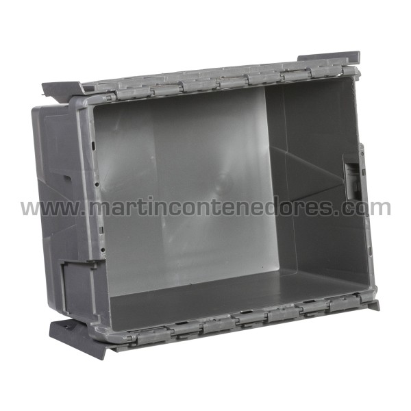 Caja encajable con tapa 400x300x215/190 mm