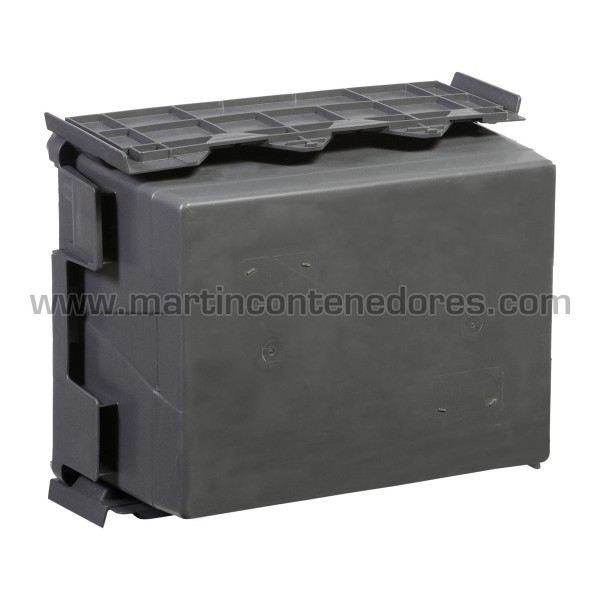 Caja encajable con tapa 400x300x215/190 mm