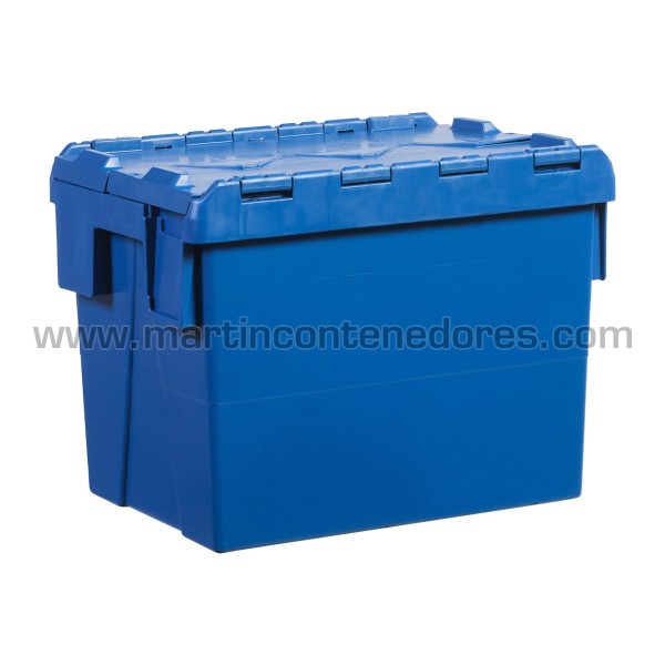 Caja encajable con tapa 400x300x325/300 mm