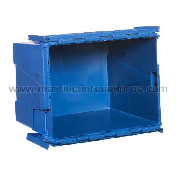 Caja encajable con tapa 400x300x325/300 mm