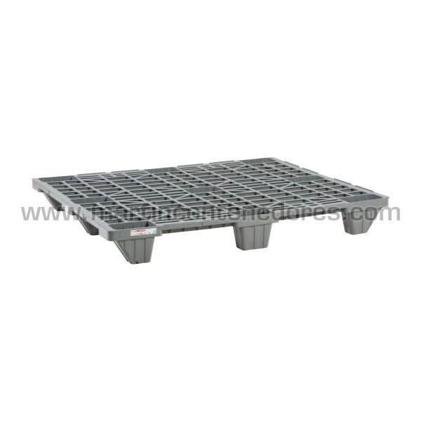 Palet ligero ranurado encajable ONE-WAY 1200x1000x140 mm