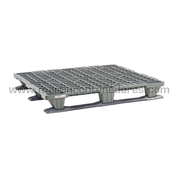 ONE-WAY Lightweight perforated nestable pallet 1200x1000x160 mm