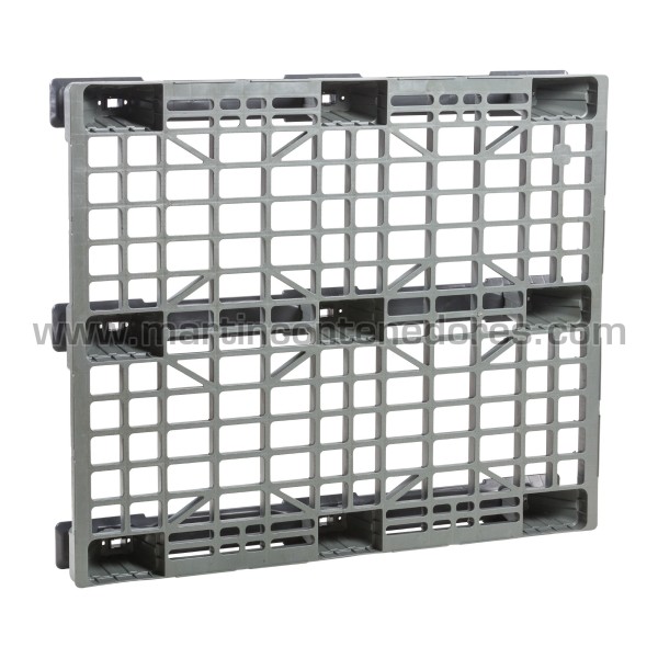 ONE-WAY Lightweight perforated nestable pallet 1200x1000x160 mm