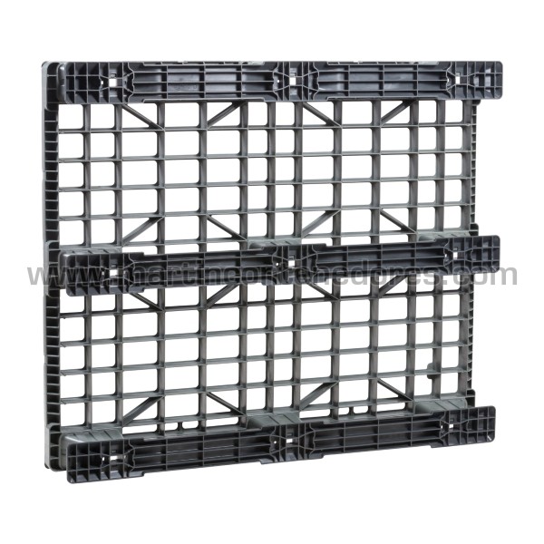 ONE-WAY Lightweight perforated nestable pallet 1200x1000x160 mm