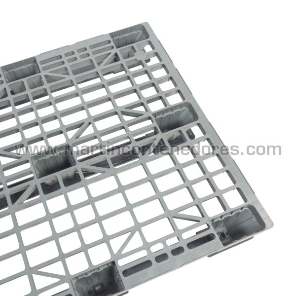 ONE-WAY Lightweight perforated nestable pallet 1200x1000x160 mm