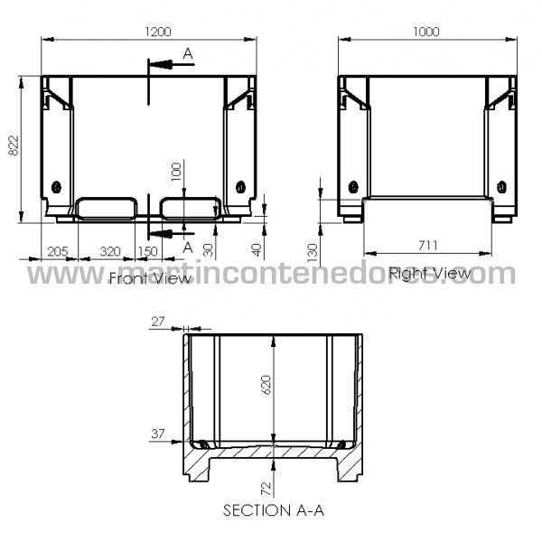 Isotherme ATP-IN 680 litres